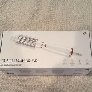 T3 Airebrush Round in White and Rose Gold